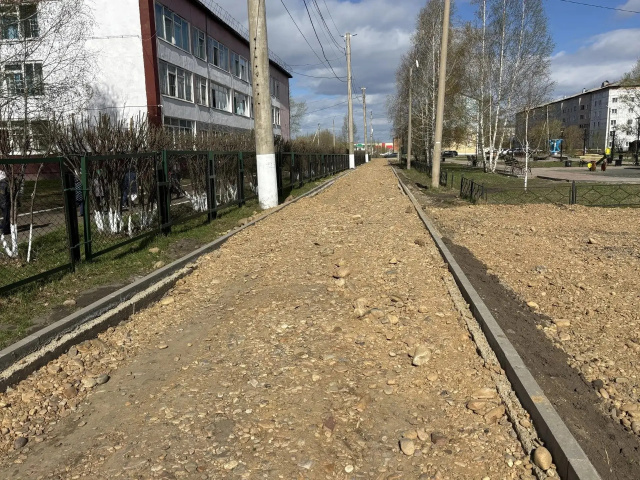 В Тайшете ремонтируют тротуары и не только. В Тайшете ремонтируют тротуары и не только.