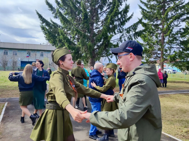 Торжественный митинг, посвященный празднику День Победы прошел в селе Берëзовка 9 мая