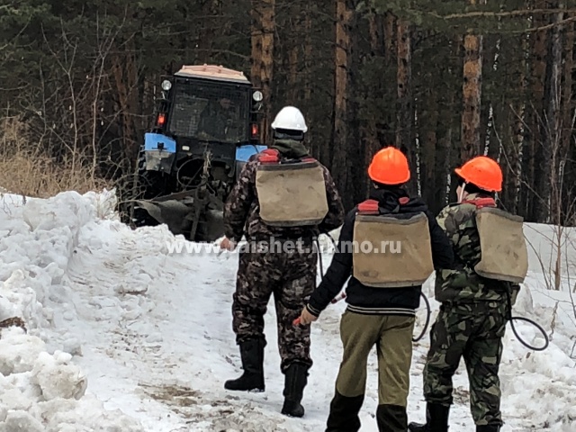 Командно-штабные учения по ликвидации лесных пожаров прошли в Тайшетском районе
