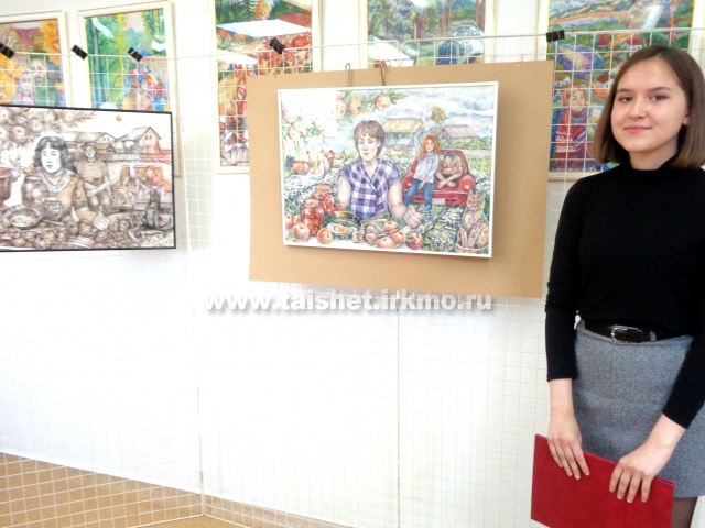 25 мая в «Тайшетской детской художественной школе» состоялась защита выпускных творческих работ  учащихся 5 класса обучающихся по дополнительной предпрофессиональной общеобразовательной программе «Живопись»