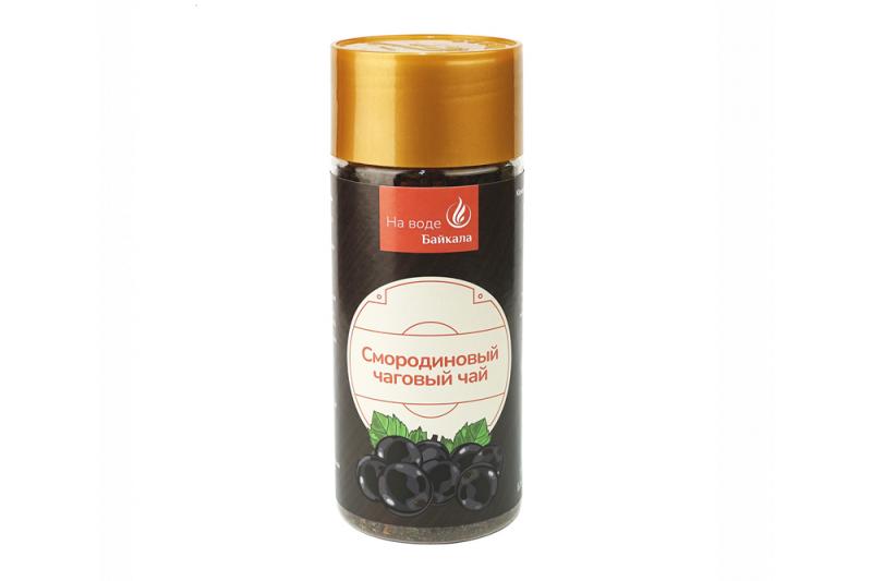 Чаговый чай смородиновый, банка ПЭТ, 80 г