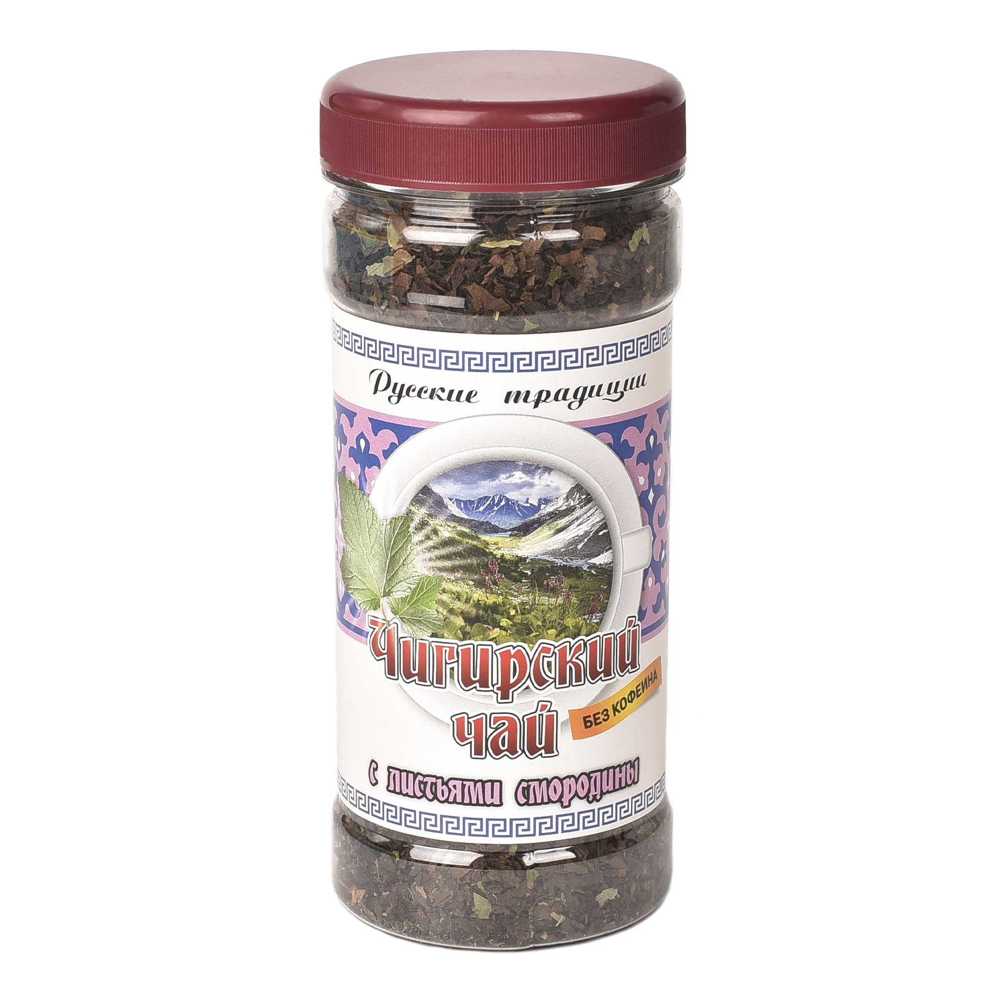 Чигирский чай с листьями смородины «Экоцвет», банка ПЭТ, 70 г от производителя Травы Байкала купить оптом