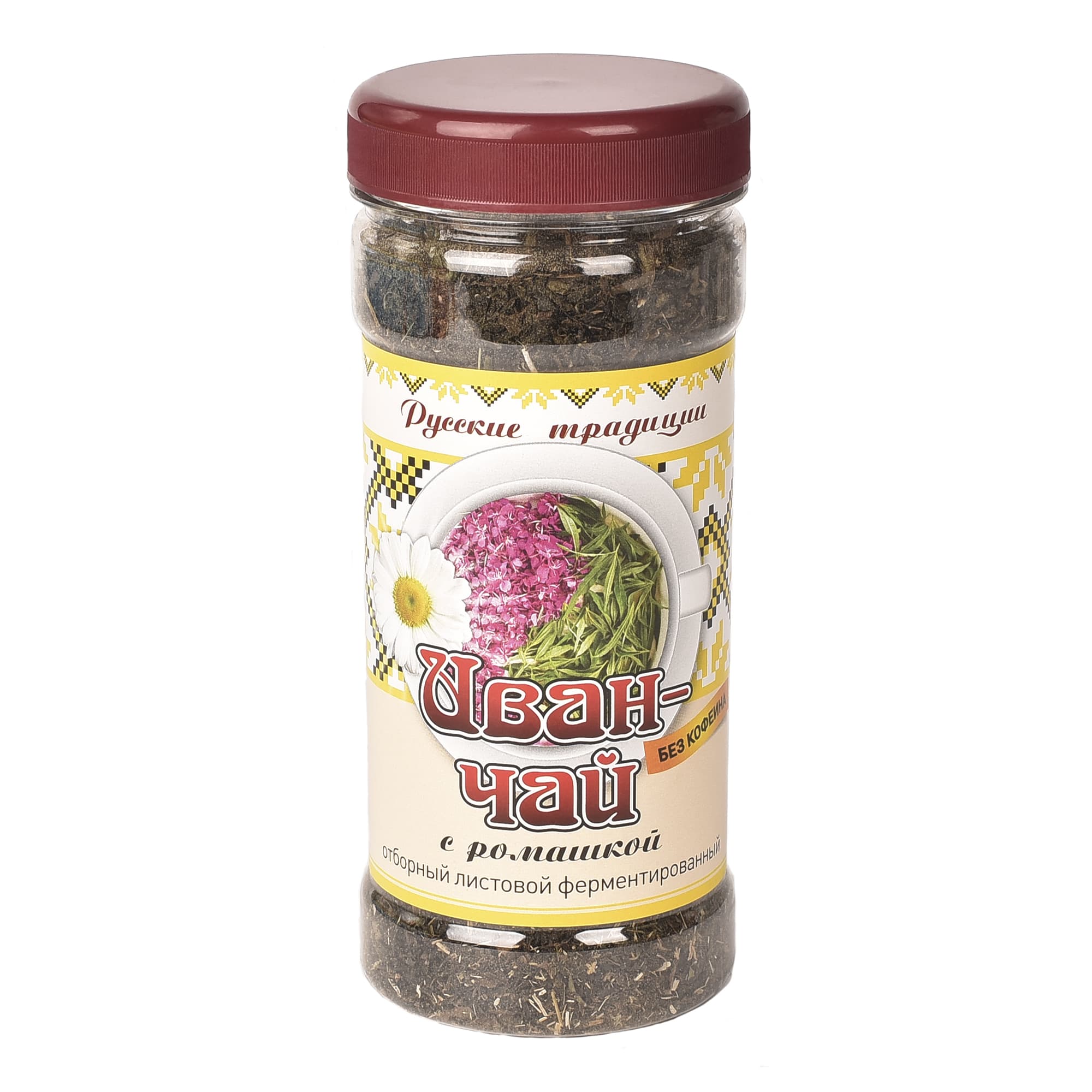 Иван-чай с ромашкой «Экоцвет», банка ПЭТ, 90 г от производителя Травы Байкала купить оптом