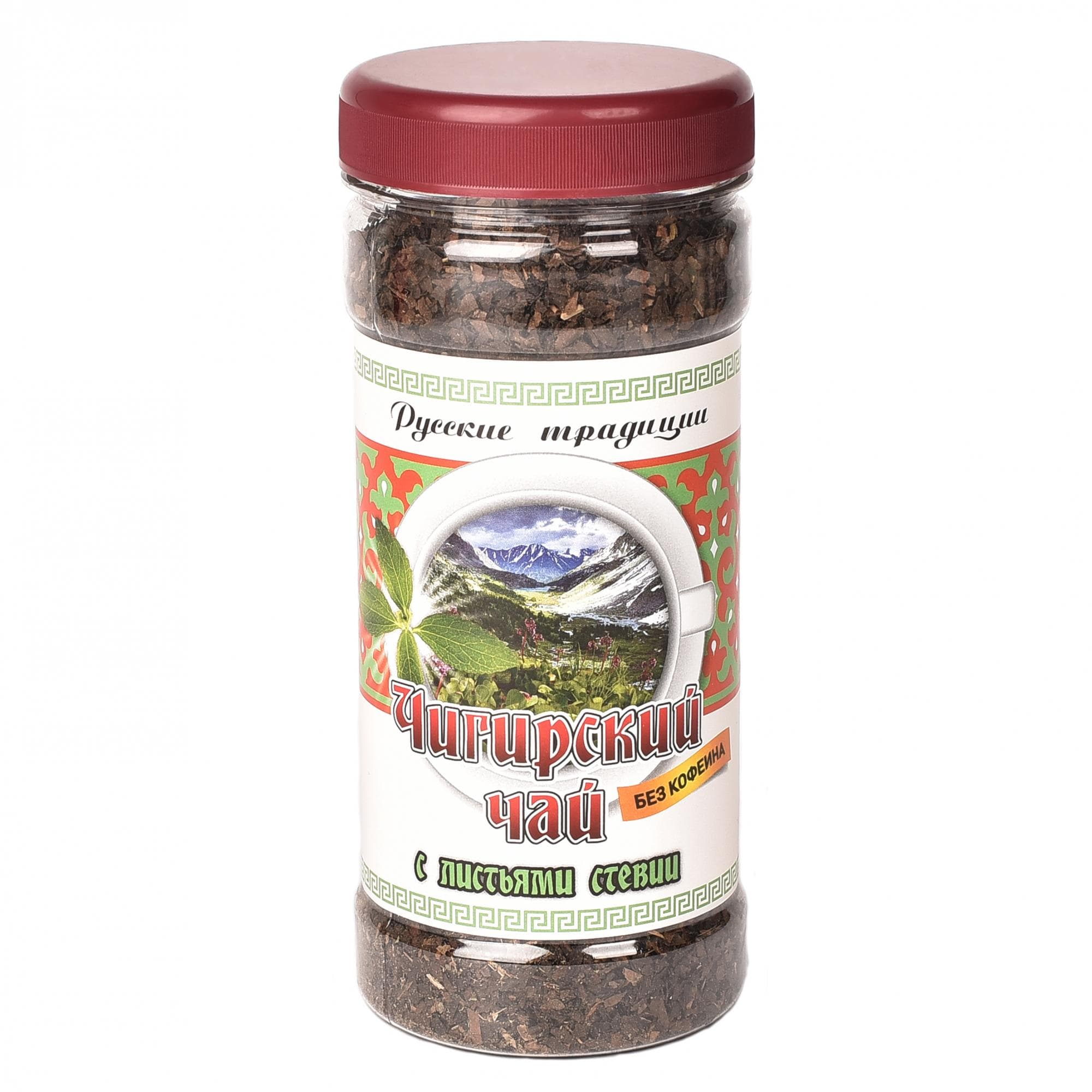 Чигирский чай с листьями стевии «Экоцвет», банка ПЭТ, 70 г от производителя Травы Байкала купить оптом
