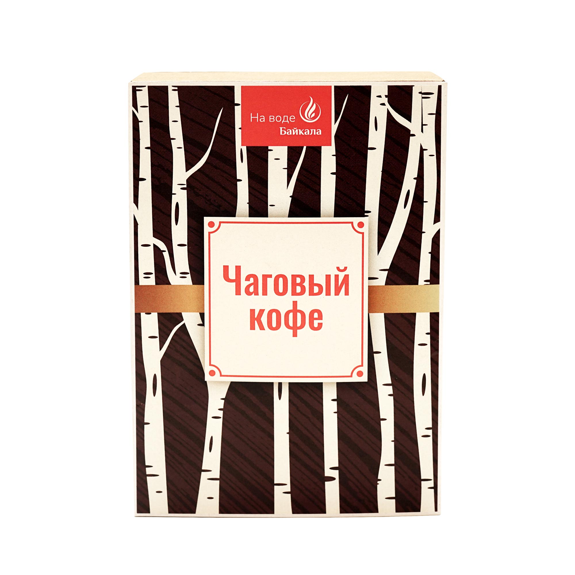 Байкальский чаговый кофе, 30 стик-пакетов по 3 г, коробка-пенал