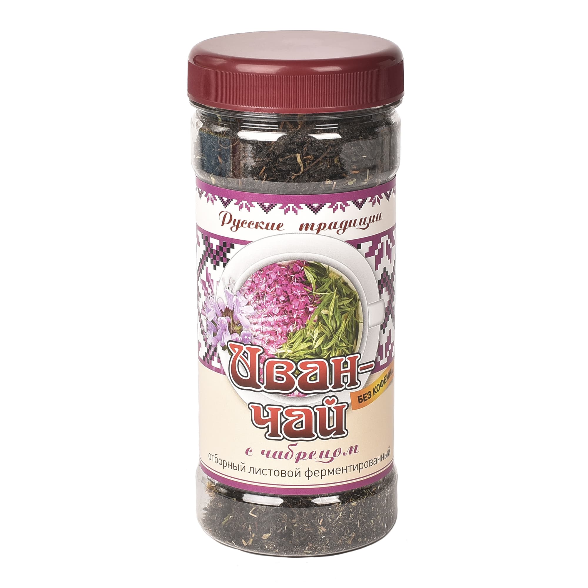 Иван-чай с чабрецом, «Экоцвет», банка ПЭТ, 90 г от производителя Травы Байкала купить оптом