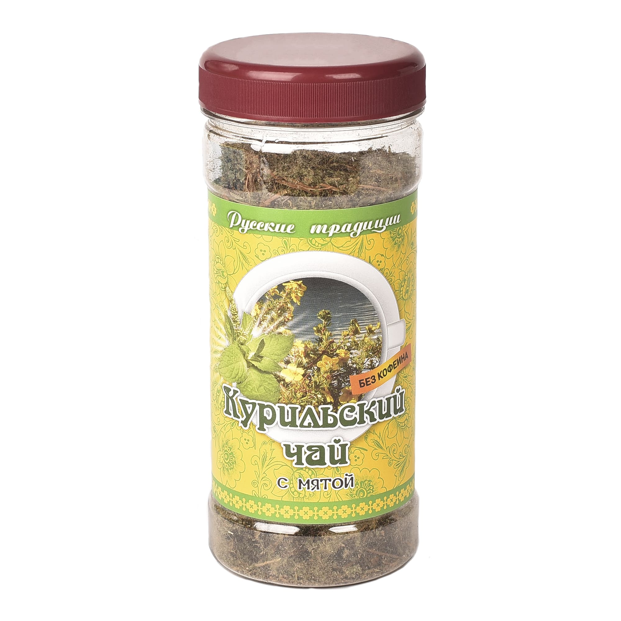 Курильский чай с мятой «Экоцвет», банка ПЭТ, 30 г