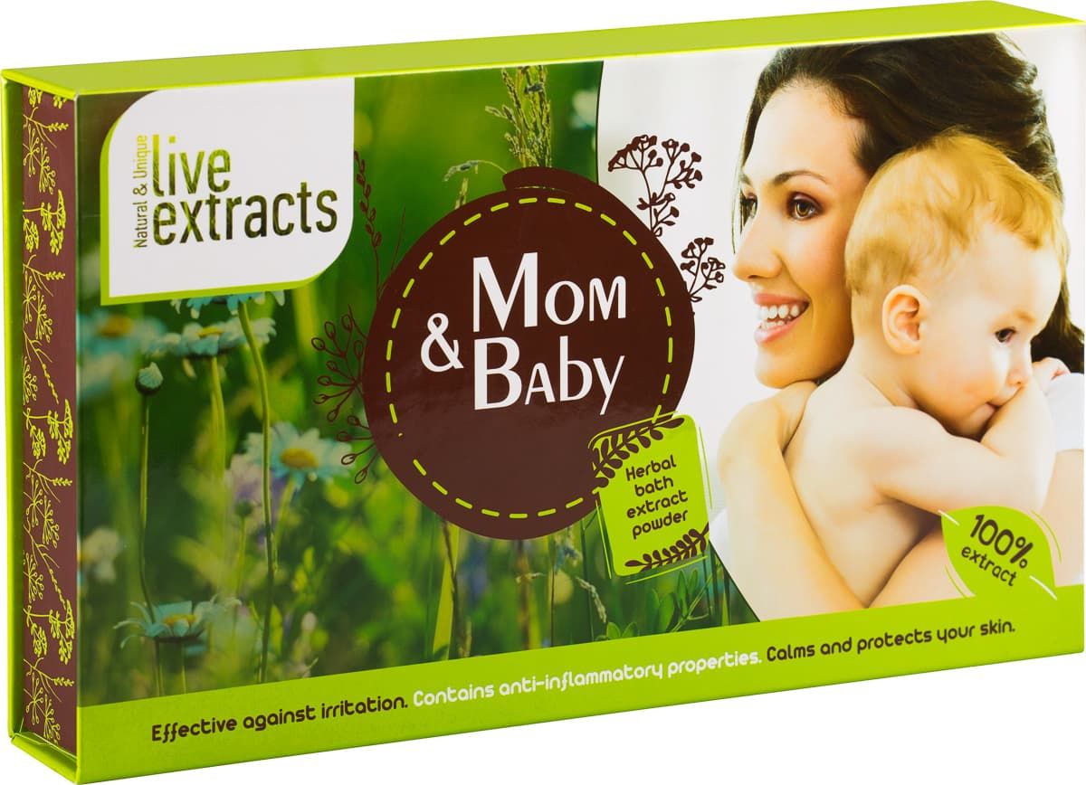 Экстракт для купания MIX «Мама и Малыш», подарочный набор, 35 стиков по 2 г