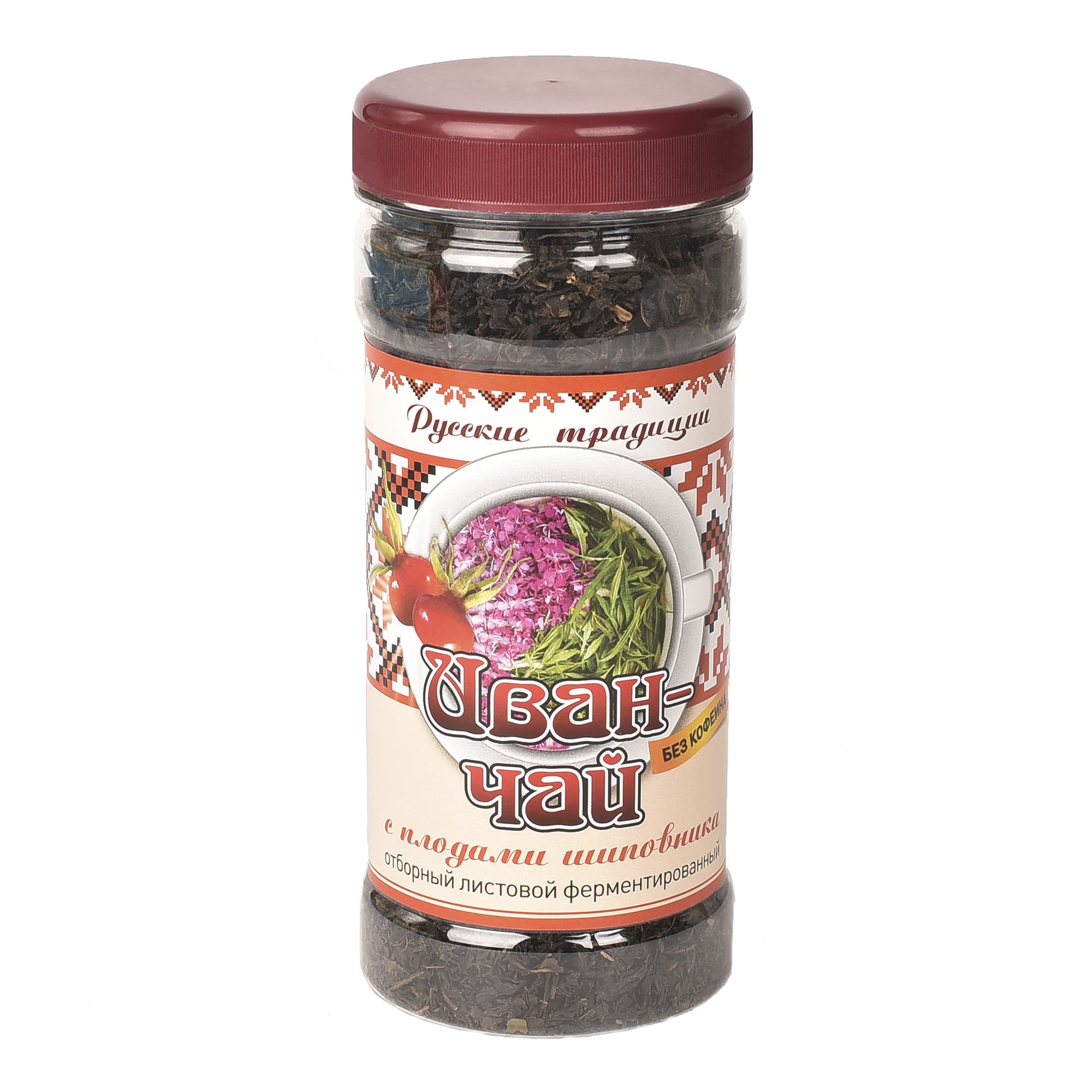 Иван-чай с плодами шиповника «Экоцвет», банка ПЭТ, 90 г от производителя Травы Байкала купить оптом