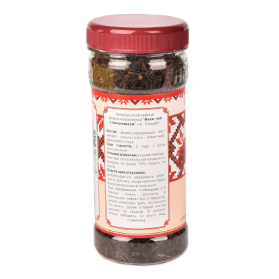 Иван-чай с лимонником «Экоцвет», банка ПЭТ, 90 г