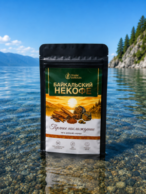 Байкальский НЕКОФЕ «Пряное наслаждение» напиток растворимый на каждый день, пакет zip-lock, 100г